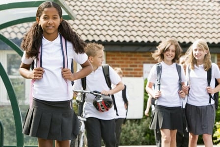 October is International Walk to School Month
